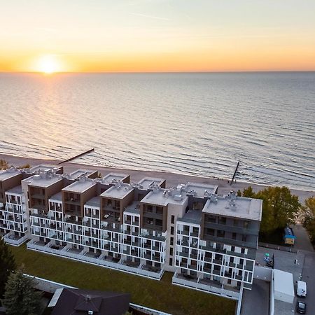 Apartament Kapitanski Z Widokiem Na Morze 4 Pietro - By Perlowa Przystan Rent Sianozety Exterior foto