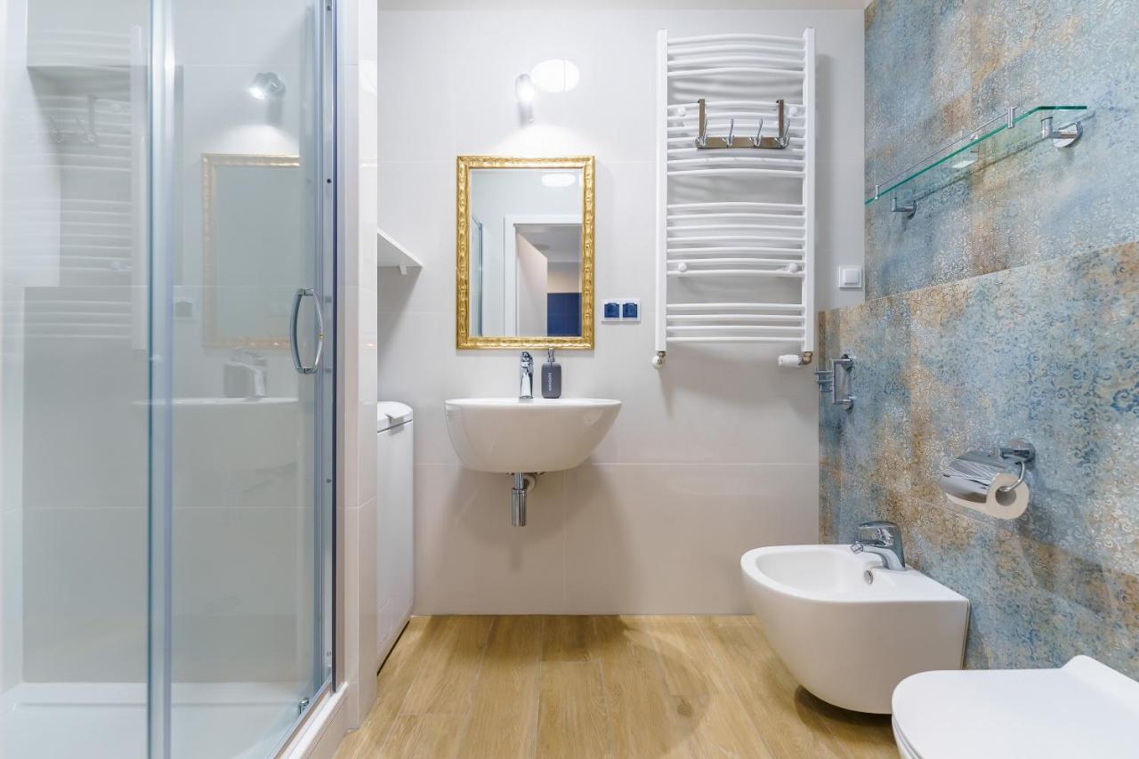 Apartament Kapitanski Z Widokiem Na Morze 4 Pietro - By Perlowa Przystan Rent Sianozety Exterior foto